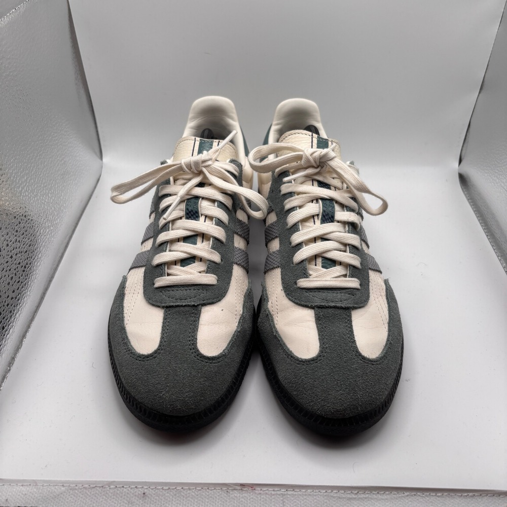 Adidas Samba OG "Samba 49" Green Off White Sneakers Men's Size 10.5 EUC JP9222 - Picture 3 of 8